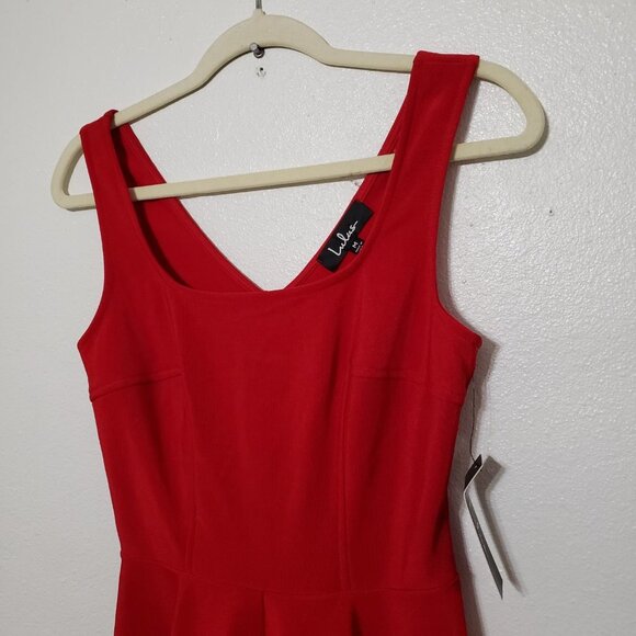 Lulu's Red Dress - Picture 2 of 11